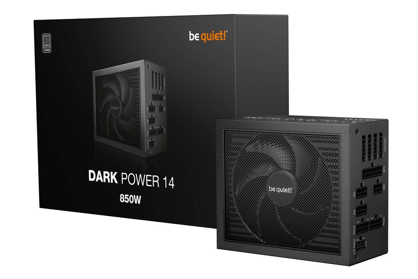 be quiet! Dark Power 14 850 W - 80 Plus Titanium power supply unit 20+4 pin ATX ATX
