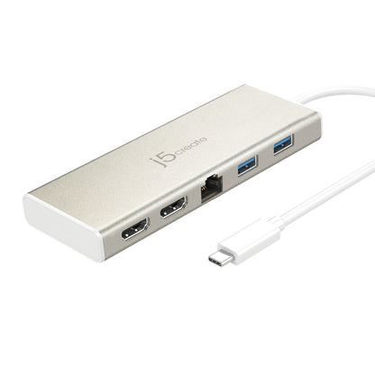 j5create JCD381-N Type-C™ Mini USB-C Docking Station