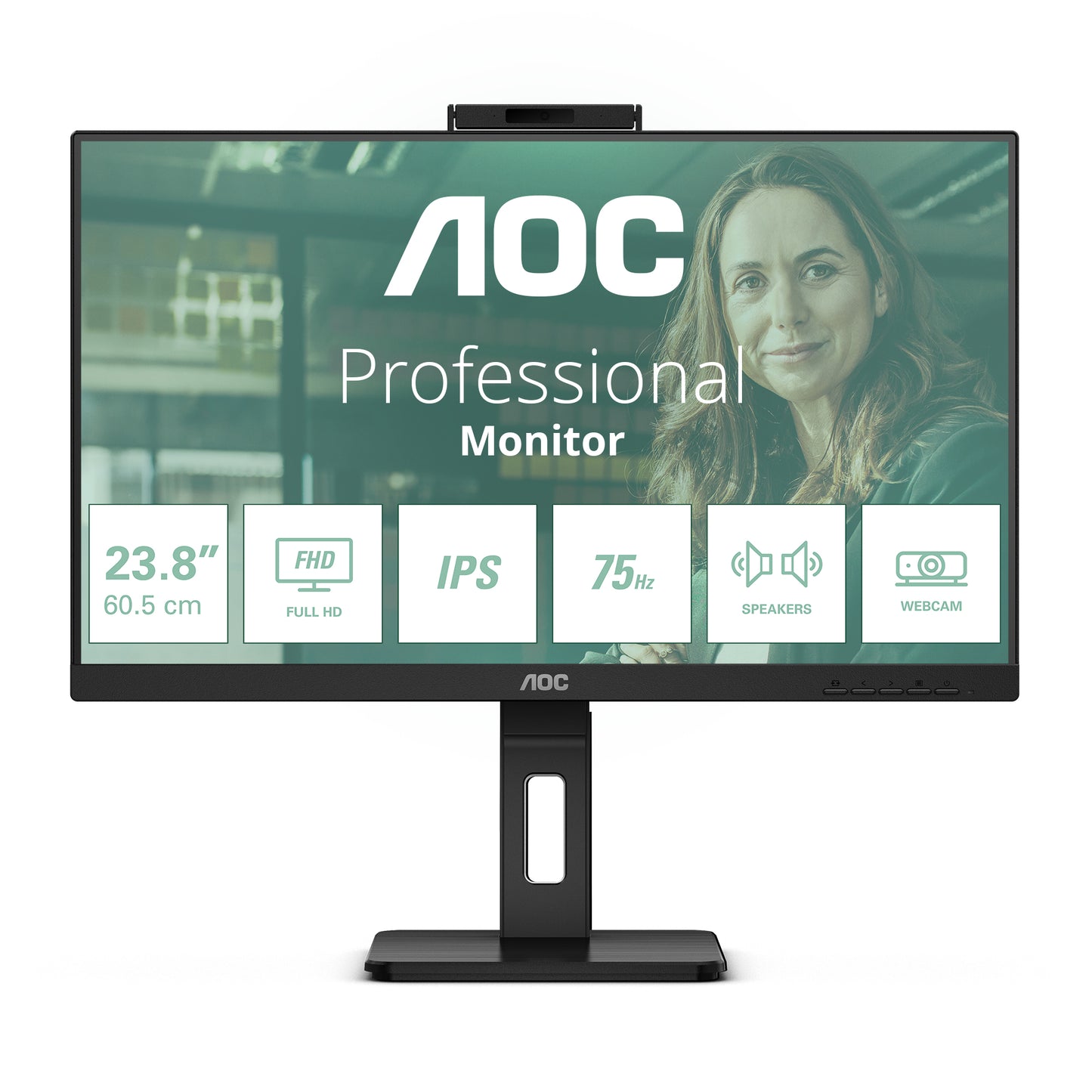 AOC 24P3QW 23.8" Full HD IPS 100Hz Monitor