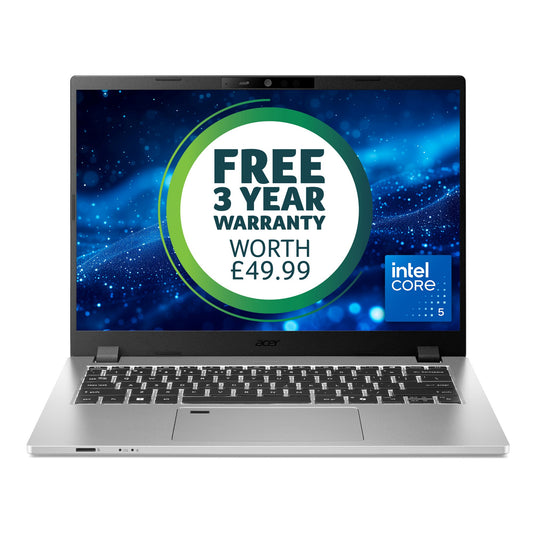 Acer TravelMate P2 14" Core 5 120U 8GB 256GB SSD Laptop