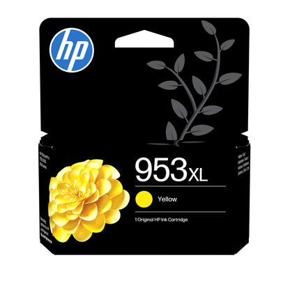 HP F6U18AE/953XL Yellow Ink Cartridge (1.45K pages)
