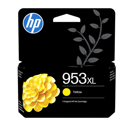 HP F6U18AE/953XL Yellow Ink Cartridge (1.45K pages)
