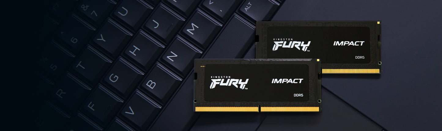 Kingston Technology FURY 16GB DDR5 6400MT/s CL38 SO-DIMM Laptop RAM