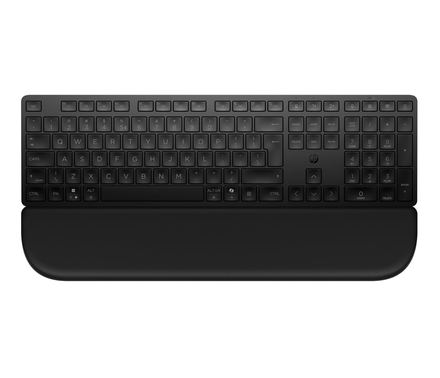 HP Multi-Device Dual-Mode Palm Wired Keyboard