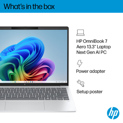 HP OmniBook 7 Aero 13-bg1003na Copilot+ PC 13.3" Ryzen AI 5 340 16GB 1TB SSD Laptop