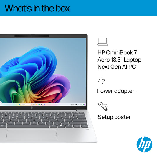 HP OmniBook 7 Aero 13-bg1003na Copilot+ PC 13.3" Ryzen AI 5 340 16GB 1TB SSD Laptop