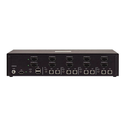 StarTech.com Secure 4-Port Dual-Monitor KVM Switch, HDMI or DisplayPort, 4K 60Hz