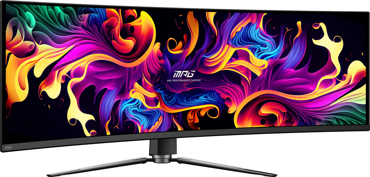 MSI MPG 491CQP QD-OLED 49" DQHD OLED 144Hz Curved Monitor