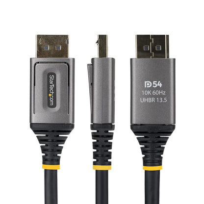 StarTech.com 2m DisplayPort 2.1 Cable, VESA Certified DP54 DisplayPort Cable