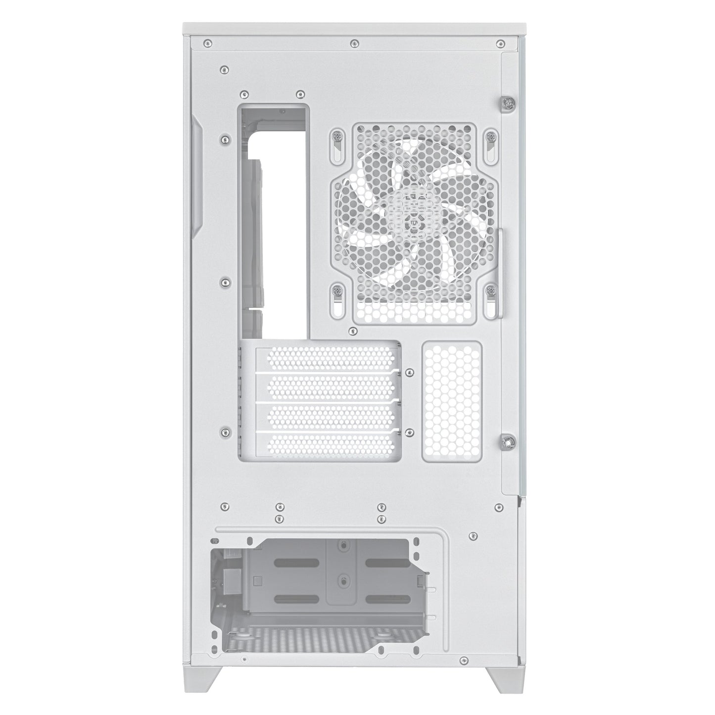 ASUS PRIME AP202 ARGB Mini Tower White PC Case