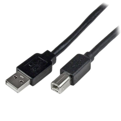 StarTech.com 65ft (20m) Active USB 2.0 A to B Cable, Long USB Cable, USB Printer