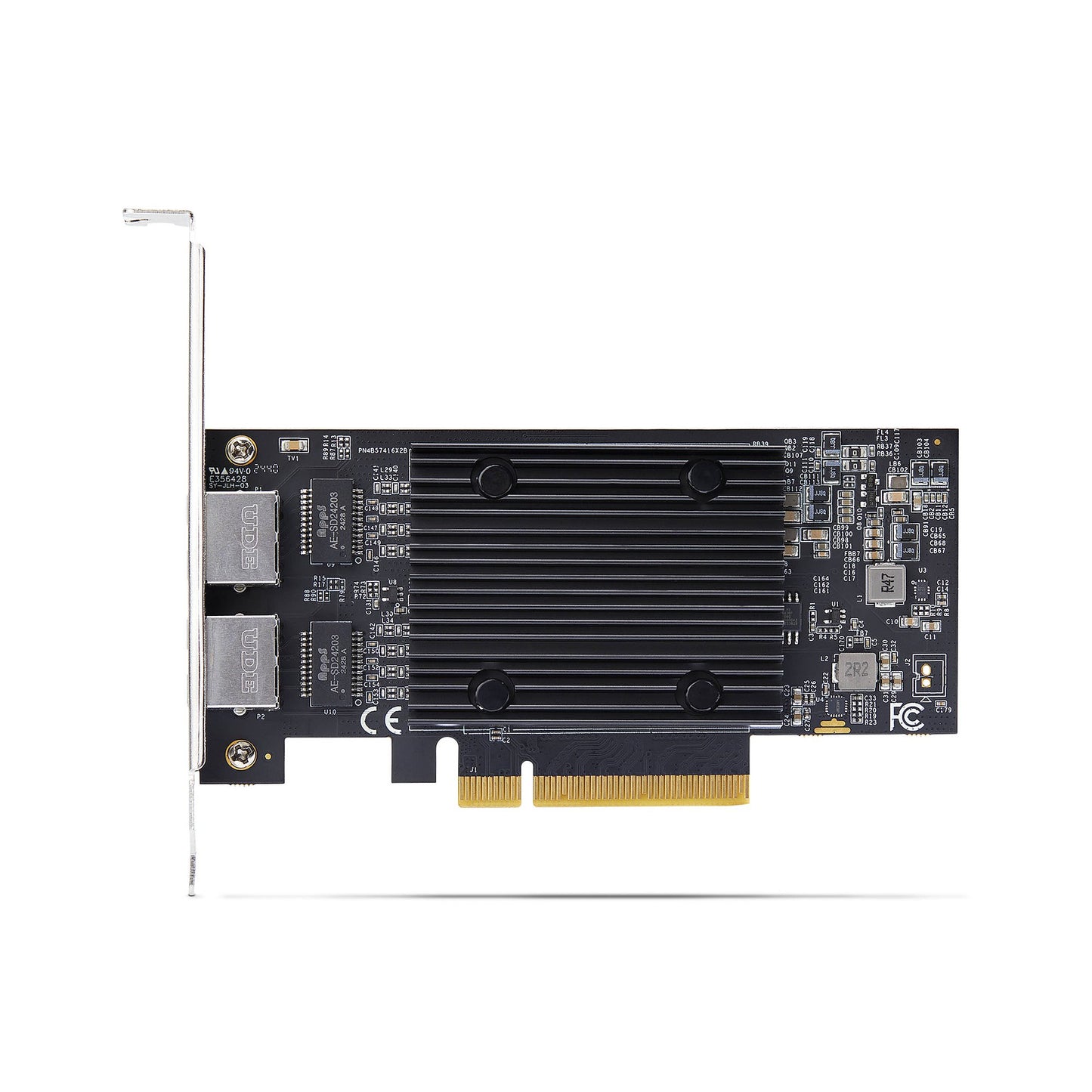 StarTech.com 2-Port PCIe 10Gb Ethernet Network Card, 10GbE Network Interface Card Network Adapter