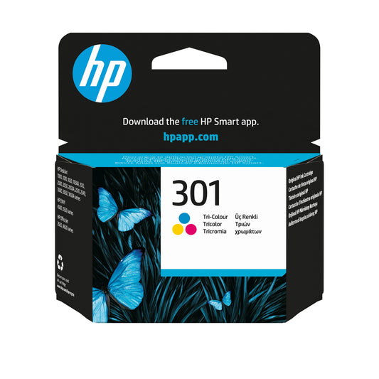 HP CH562EE/301 Color Ink Cartridge (150 pages)