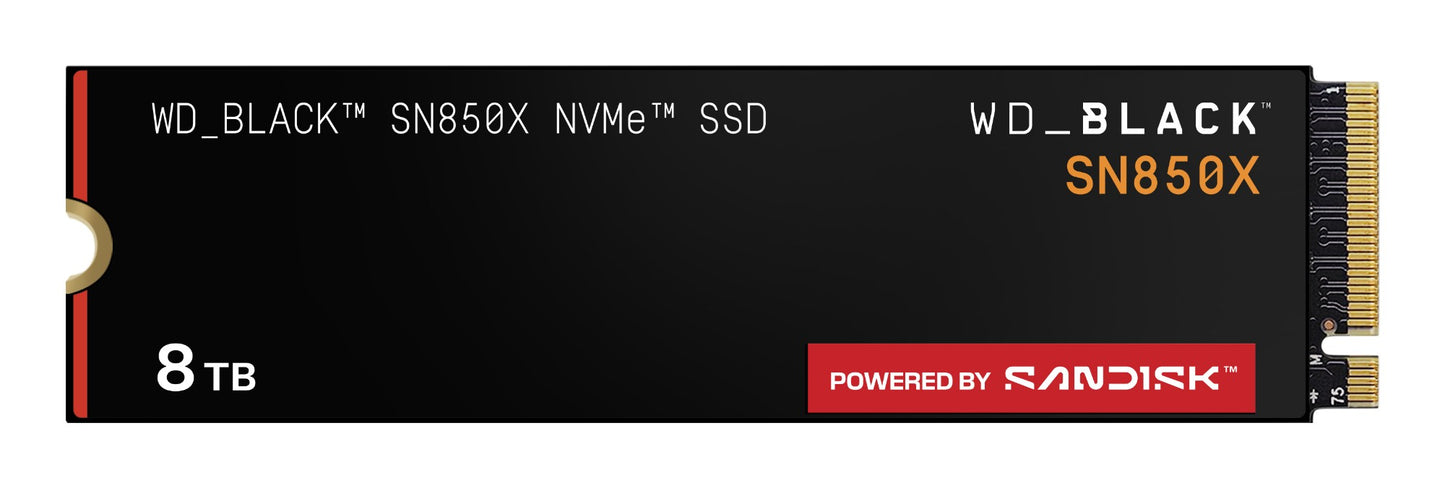 Western Digital Black 8TB M.2 NVMe PCIe Gen4 SSD