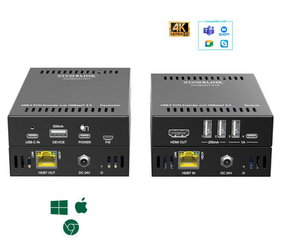 VivoLink VLUSBCEXT151 KVM extender KVM Switch