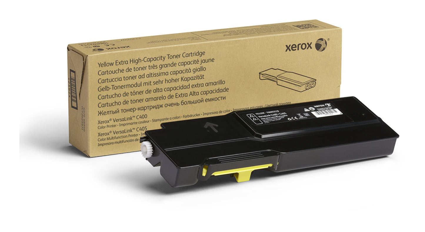 Xerox 106R03529 Yellow Toner Cartridge (8K pages, Xerox VersaLink C 400)