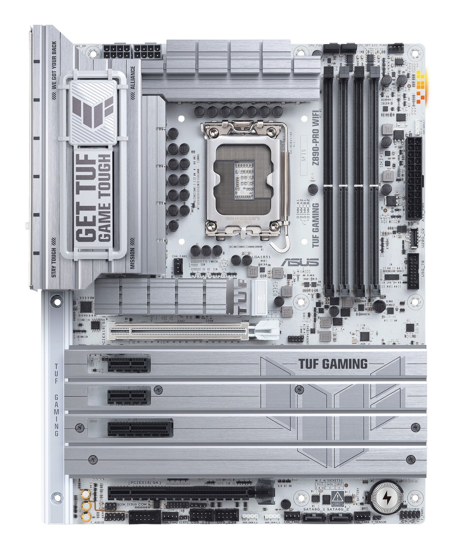 ASUS TUF GAMING Z890-PRO WIFI Intel Z890 LGA 1851 (Socket V1) ATX Motherboard
