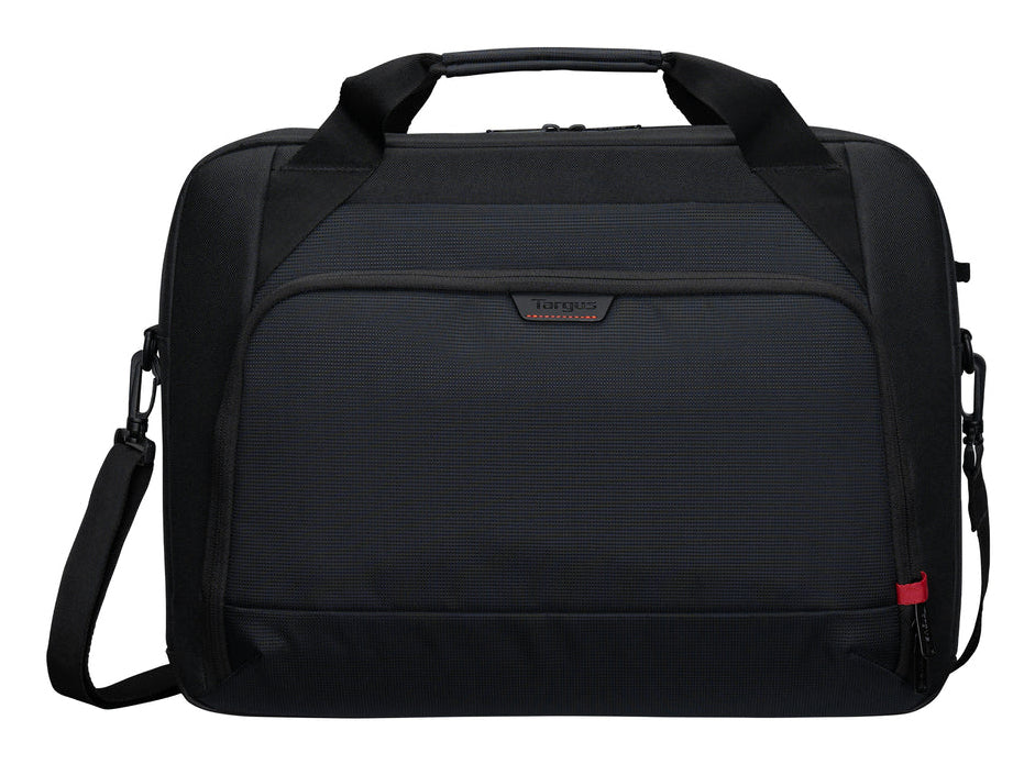Targus EcoSmart 45.7 cm (18") Briefcase Black, Red Laptop Bag