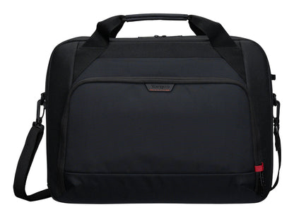 Targus EcoSmart 45.7 cm (18") Briefcase Black, Red Laptop Bag