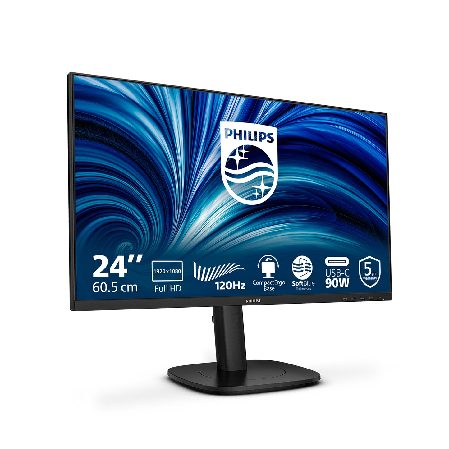 Philips 3000 series 24B2U3301/00 23.8" Full HD IPS 120Hz Monitor