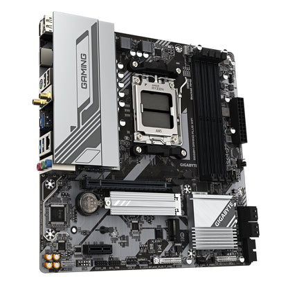 Gigabyte B650M GAMING PLUS WIFI Motherboard - AMD Ryzen 9000 CPUs, 5+2+2 Phases VRM