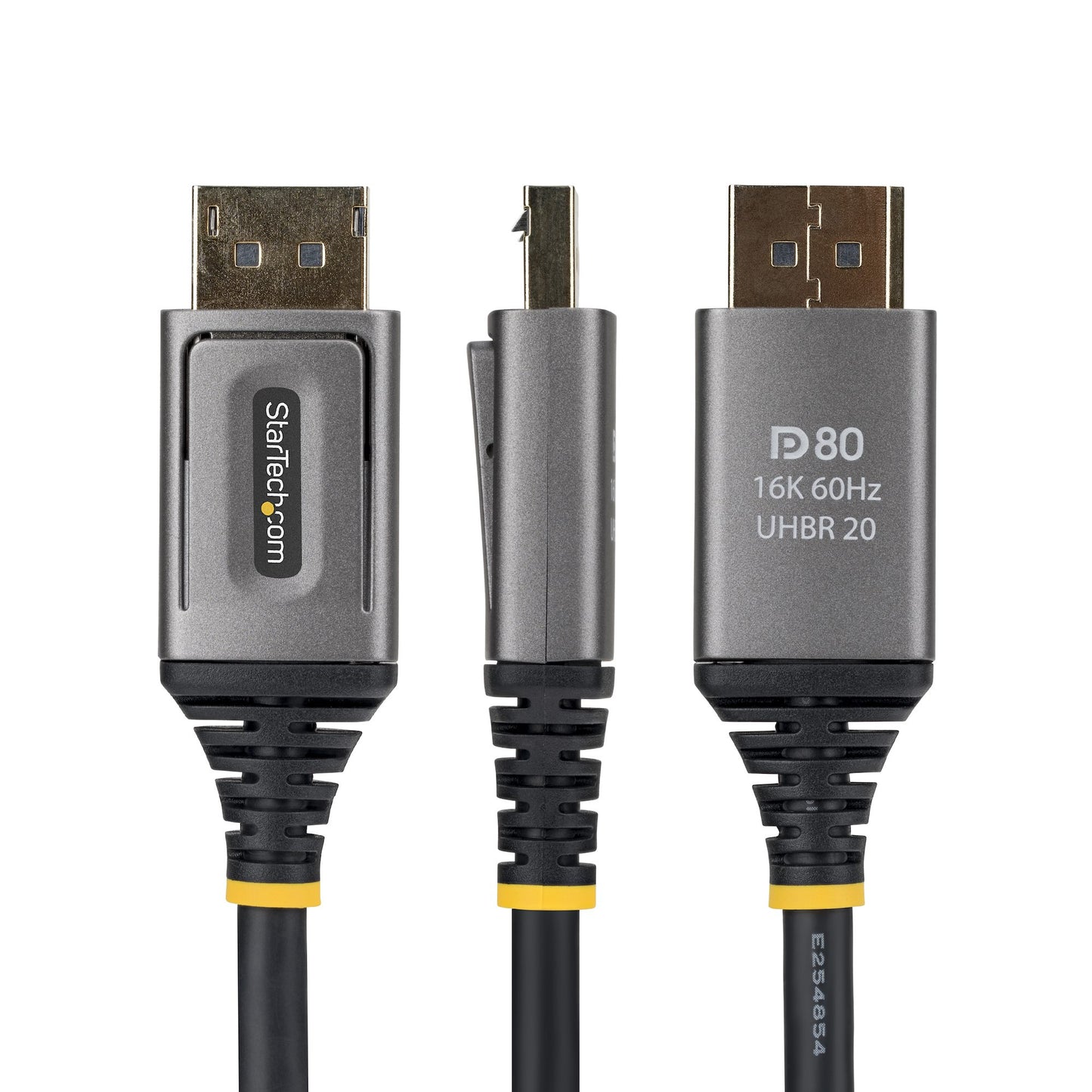 StarTech.com 2m DisplayPort 2.1 Cable, VESA Certified DP80 DisplayPort Cable