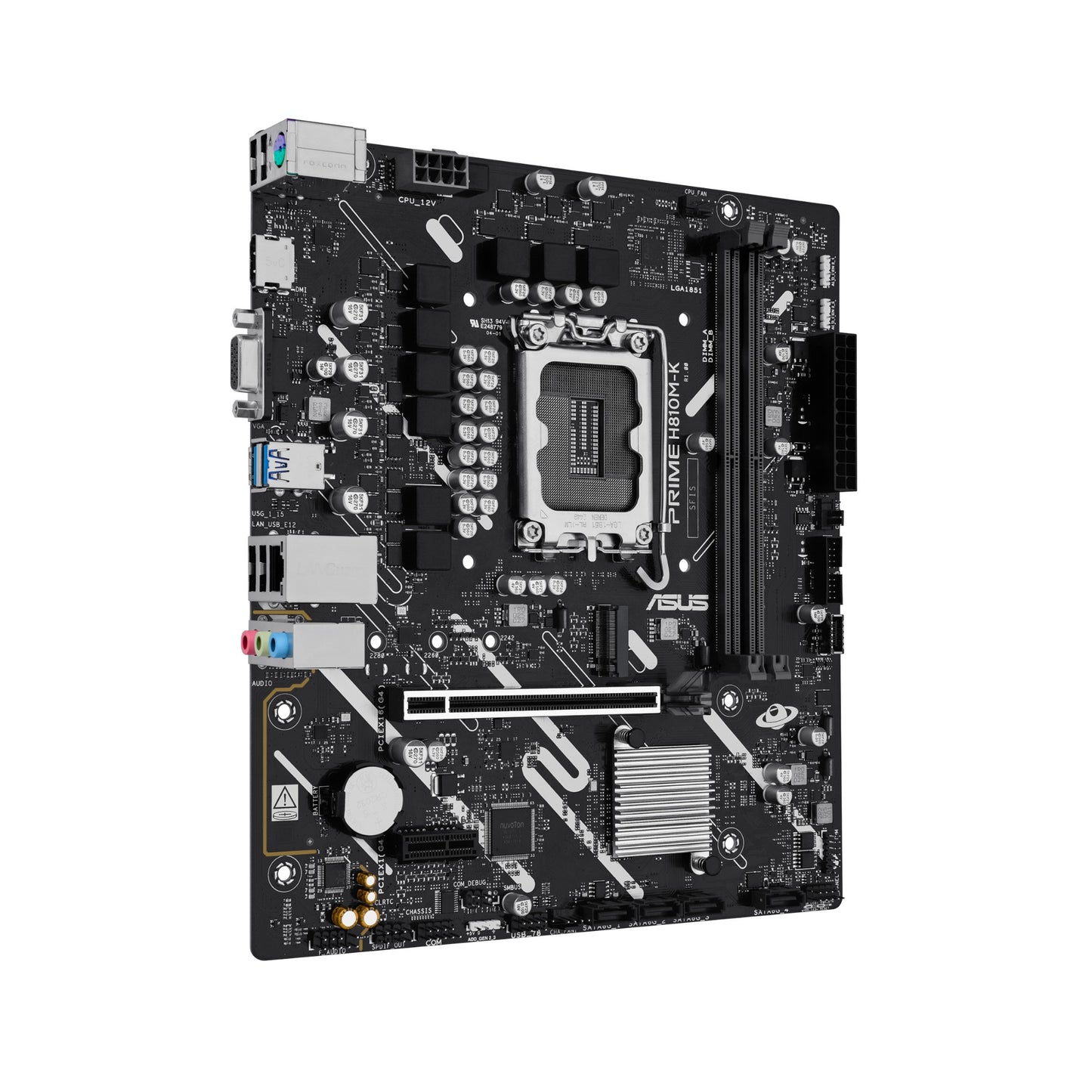 ASUS PRIME H810M-K Intel H810 LGA 1851 (Socket V1) micro ATX Motherboard