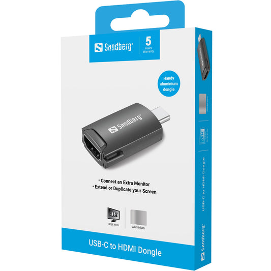 Sandberg USB-C to HDMI Dongle Hub