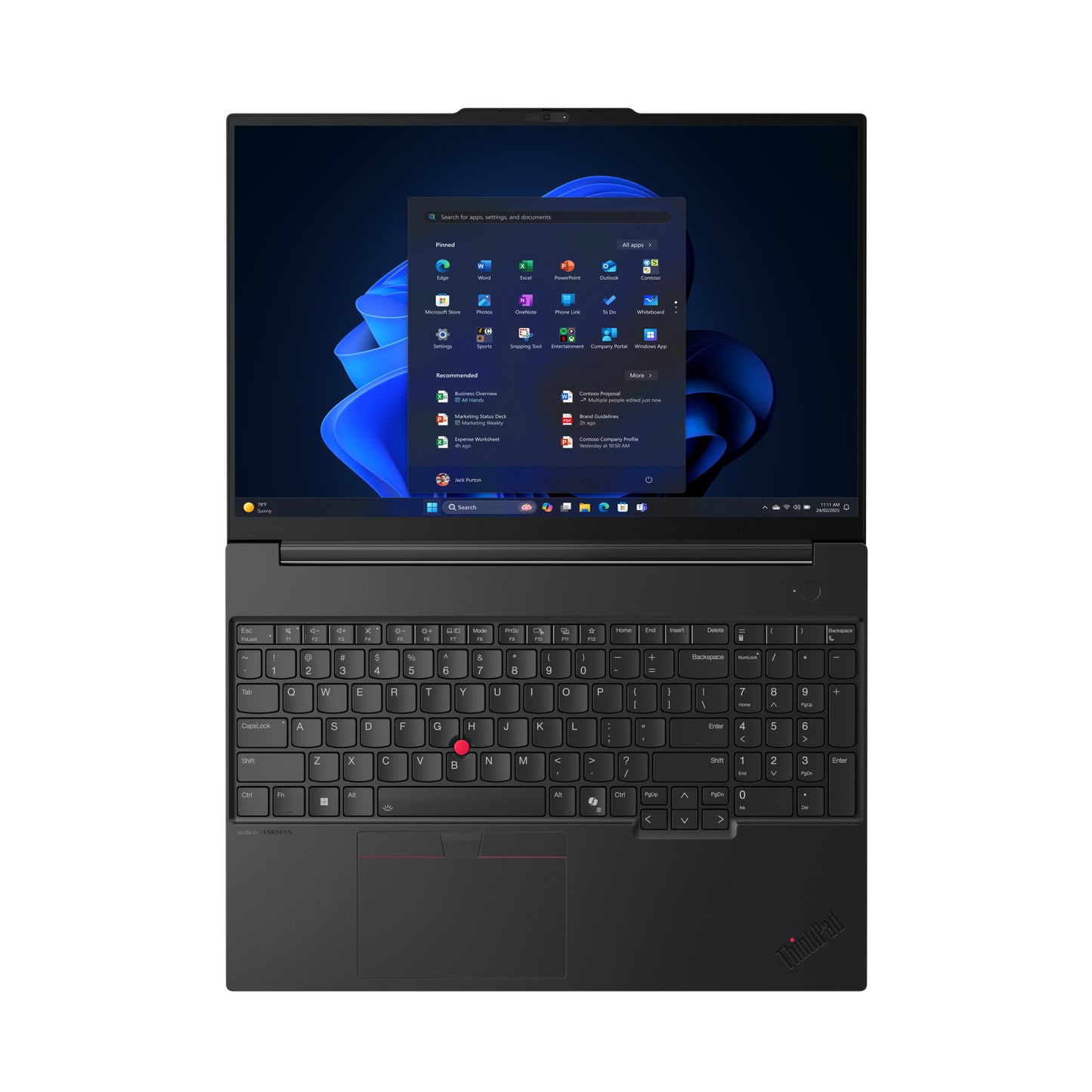 Lenovo ThinkPad E16 Gen 3 16" Core Ultra 5 226V 16GB 512GB SSD Laptop