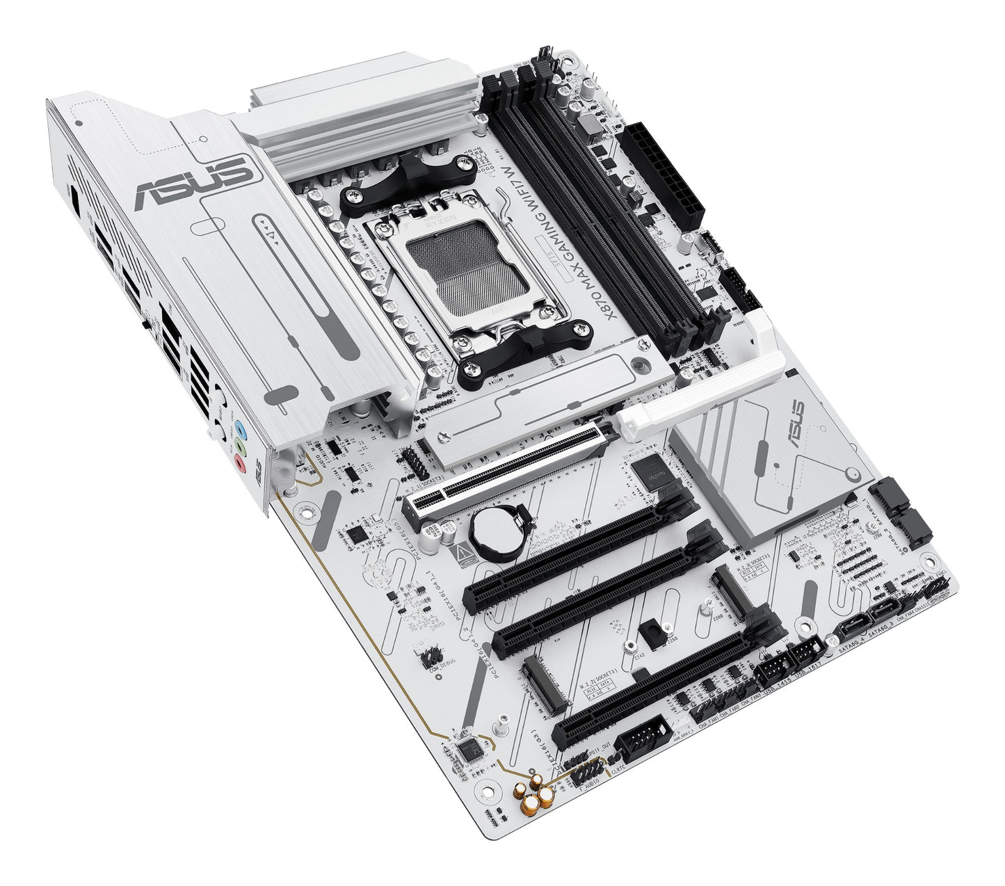 ASUS X870 MAX GAMING WIFI7 W AMD X870 Socket AM5 ATX Motherboard