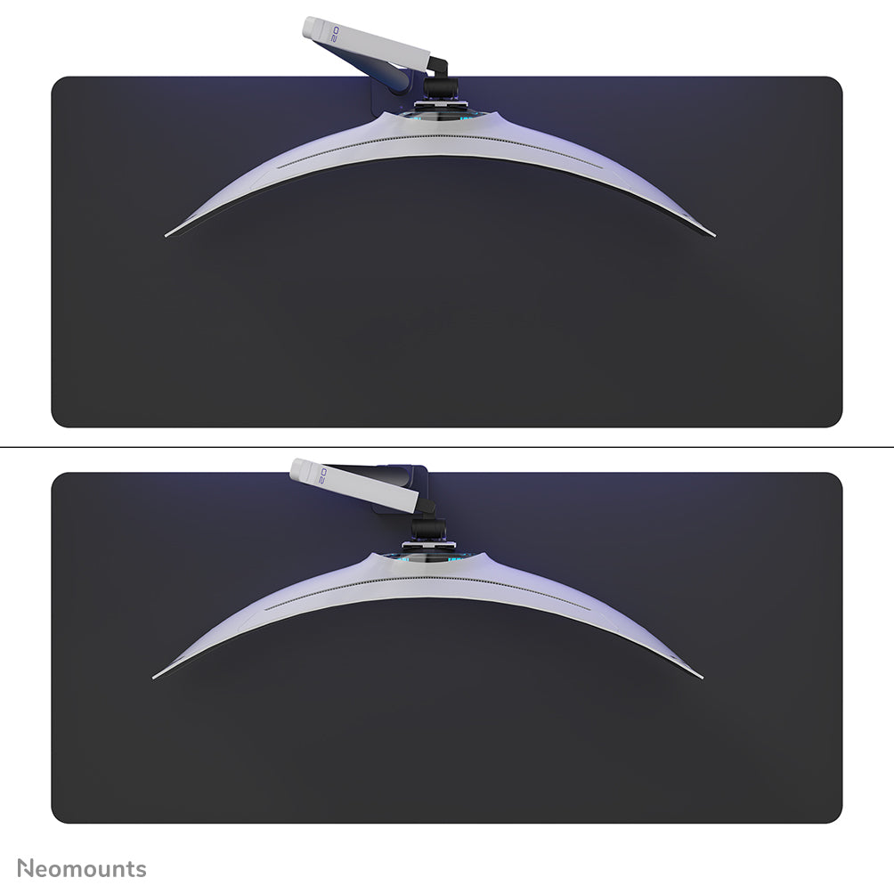 Neomounts DS70-256BL1 Gaming monitor arm 24-57" - gas spring - Topfix - 180°-stop