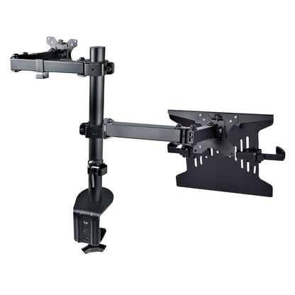 StarTech.com Monitor Arm with VESA Laptop Tray, For a Laptop (4.5kg/9.9lb) and a Mount