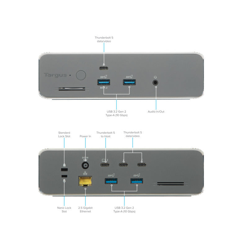 Targus DOCK230EUZ Thunderbolt 5 Docking Station 140W
