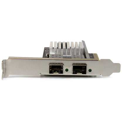 StarTech.com 2-Port 10G Fiber Network Card with Open SFP+ - PCIe, Intel Chip Network Adapter