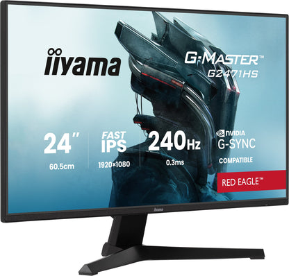 iiyama G-MASTER G2471HS-B1 23.8" Full HD IPS 240Hz Monitor