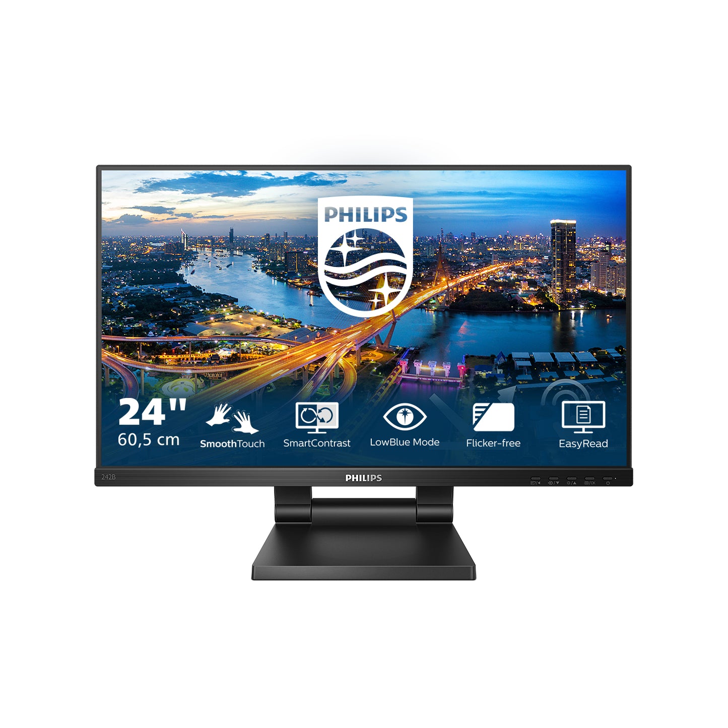 Philips 242B1TC/00 23.8" Full HD IPS Touch Monitor