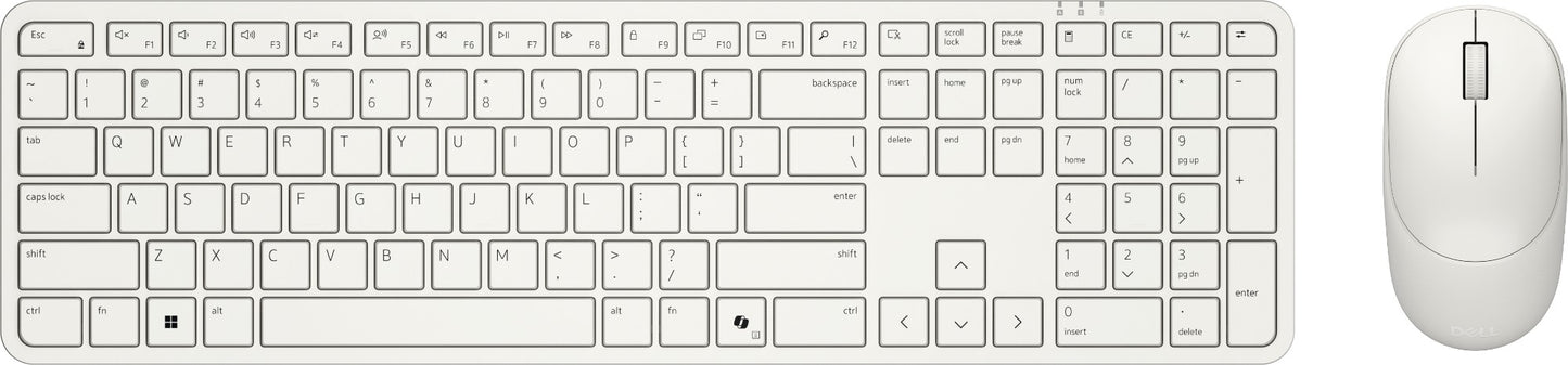 DELL Pro KM526 included Wireless Keyboard & Mouse Combo UK (White)