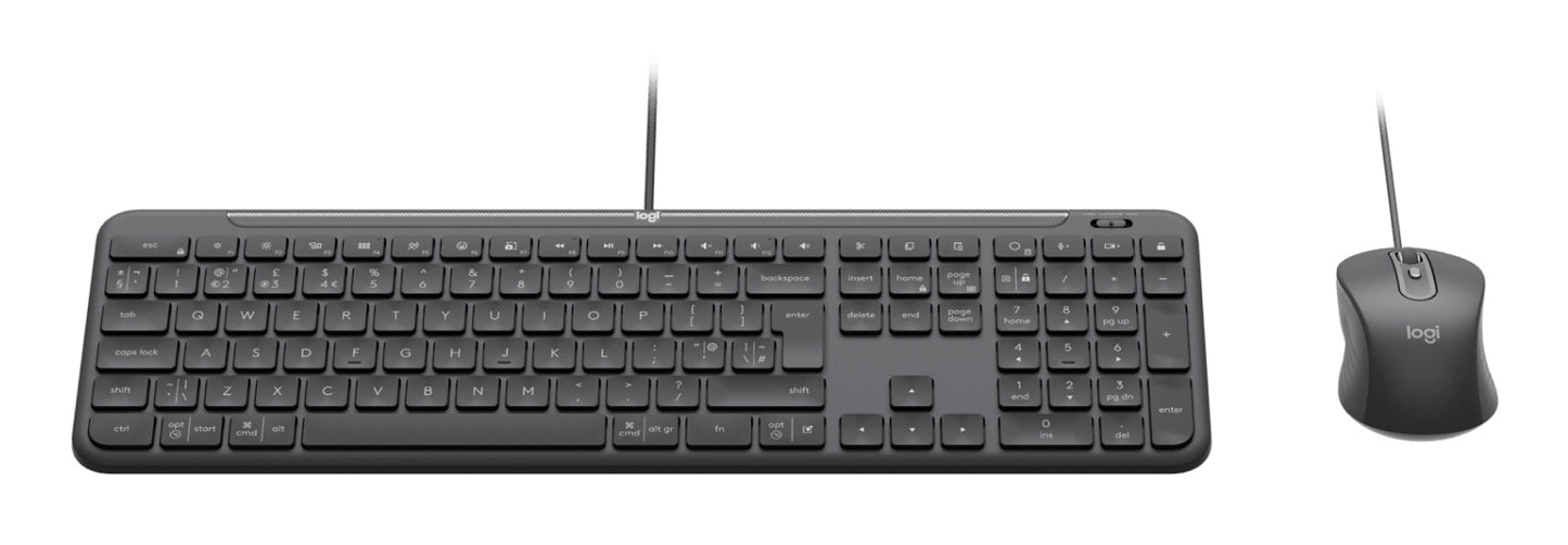 Logitech Signature MK620 Wired Keyboard & Mouse Combo UK