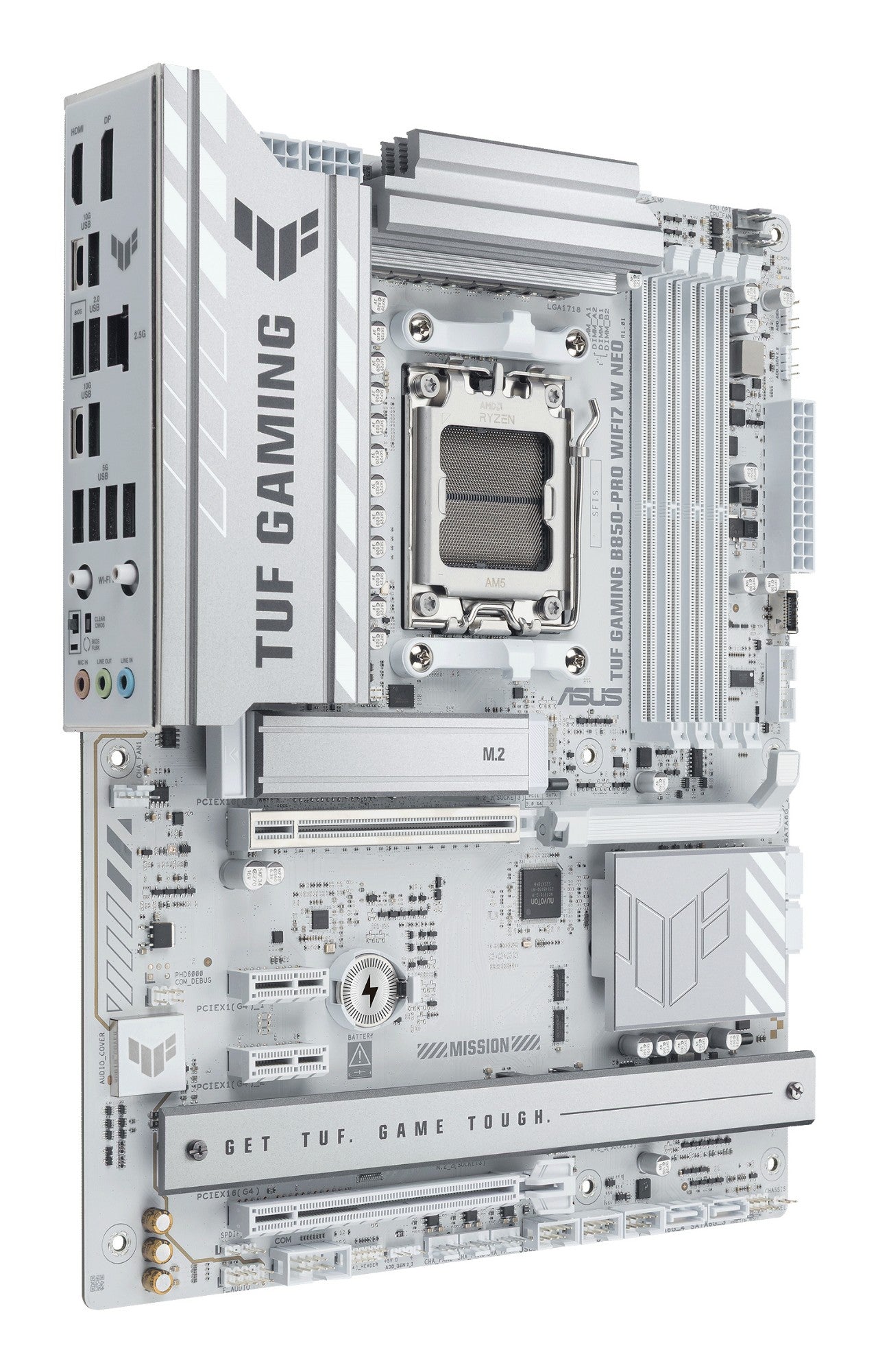 ASUS TUF GAMING B850-PRO WIFI7 W NEO AMD B850 Socket AM5 ATX Motherboard