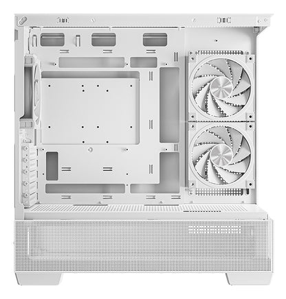 DeepCool CG380 3F WH Midi Tower White PC Case
