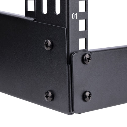 StarTech.com 2-Post 4U Desktop Server Rack, Small Open Frame 19in Computer Rack