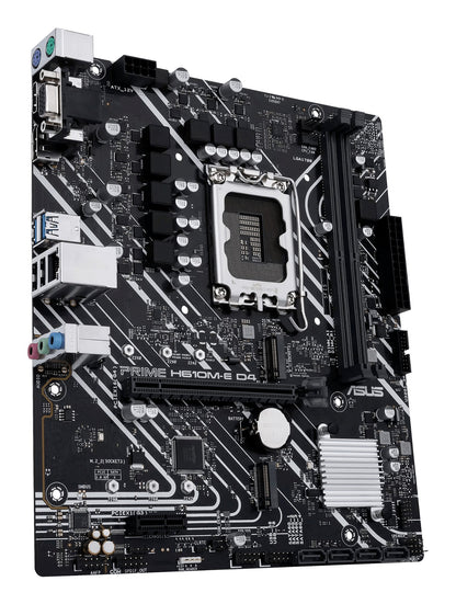 ASUS PRIME H610M-E D4-CSM Intel H610 LGA 1700 micro ATX Motherboard