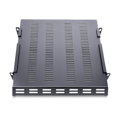 StarTech.com 1U 4-Post Adjustable Vented Server Rack Mount Shelf - 330lbs(150 kg)