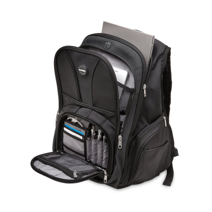Kensington Contour 15.6'' Laptop Backpack- Black Laptop Bag