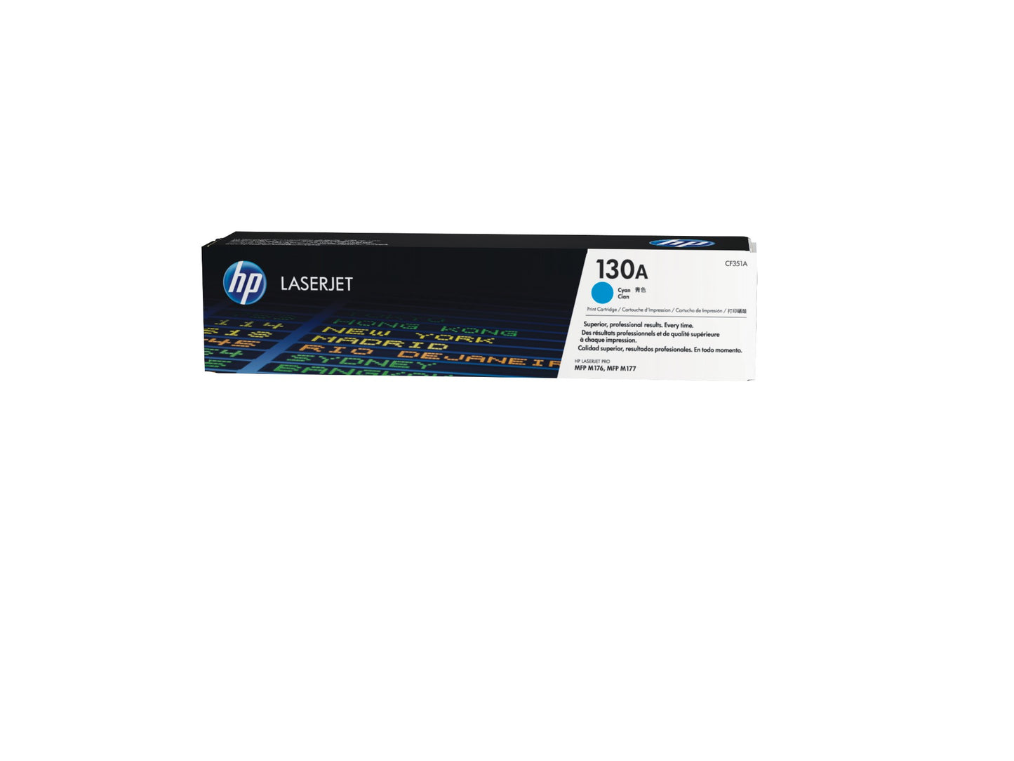 HP CF351A/130A Cyan Toner Cartridge (1K pages, HP Color LaserJet M 177)