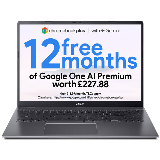 Acer Chromebook Plus 516 CB516-1H Traditional 16" Core i5-1334U 8GB 256GB SSD Laptop