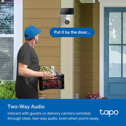 TP-LINK Tapo Solar-Powered Security Camera Kit