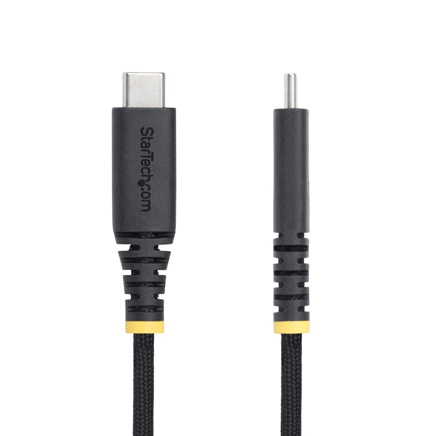 StarTech.com 10ft (3m) USB-C Charging Cable, Durable and Ultra-Flexible, Side Screw