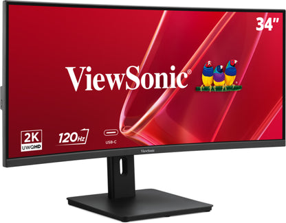 ViewSonic VA 34" UWQHD VA 120Hz Curved Monitor