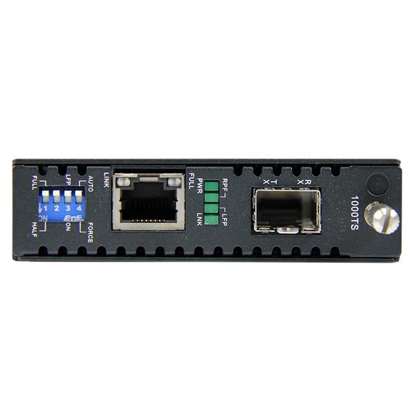 StarTech.com Gigabit Ethernet Fiber Media Converter with Open SFP Slot Networking
